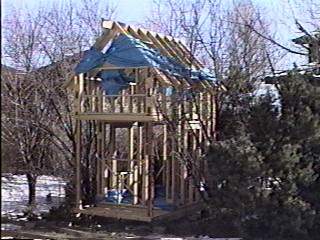 Cassidy's House under construction